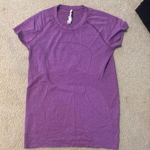 lululemon athletica Purple Short Sleeve Tee
